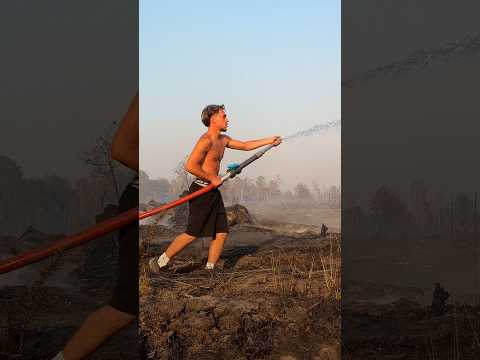 À seulement 18 ans, ce jeune bénévole aide à combattre les incendies qui ravagent la Gironde 🤝