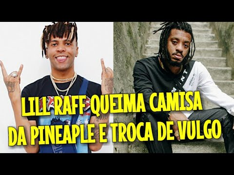 LIL RAFF QUEIMA CAMISA DA PINEAPLE | BK REVELA SEU MC FAVORITO  (LIGADOS NO RAP 41)