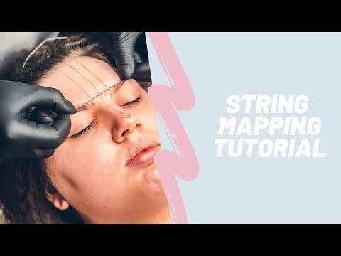 POV String Eyebrow Mapping Tutorial: How To Design Perfect Eyebrows With String