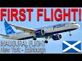 JetBlue’s INAUGURAL Flight to SCOTLAND! | New York to Edinburgh