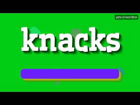 HOW TO PRONOUNCE KNACKS? #knacks