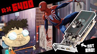RX 6400 vs Spider-Man Remastered (PC Performance Test)
