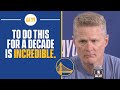 Steve Kerr praises his players following Game 7 win over Kings | CBS Sports