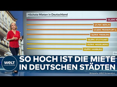 DEUTSCHLAND: Wohnungsnot in Deutschland rasant gestiegen - So hoch sind die Mietpreise in Städten!