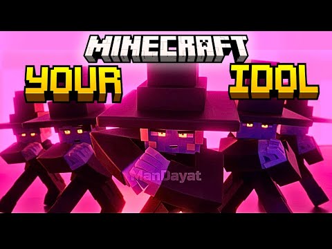 (Almost Finish) Your Idol - SAJA BOYS - Minecraft Animation - KPOP Demon Hunters Fan Made Animation
