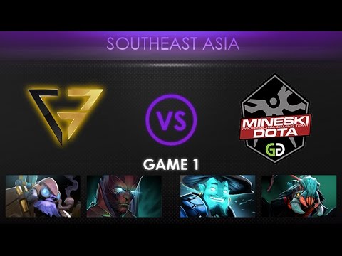 Clutch Gamers vs Mineski Game 1 - Kiev Major SEA Qualifier: Playoffs - @LyricalDota @BTSGoDz