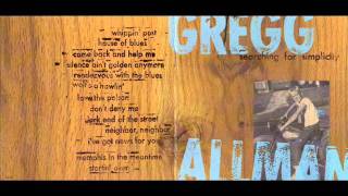 Gregg Allman - Dark End Of The Street