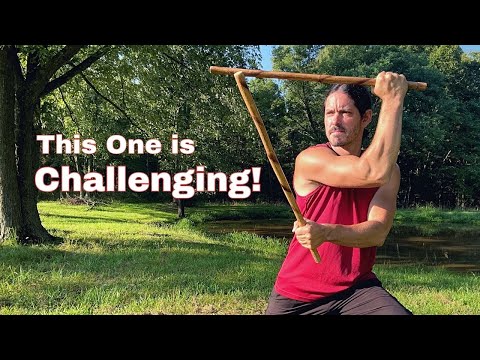 Sinawali Challenge Drill 9 - Kali Double Sticks