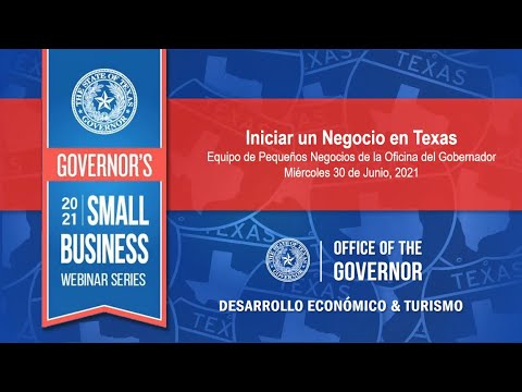 , title : 'Seminarios Web para Pequeñas Empresas – Gobernación de Texas: Iniciar un Negocio en Texas'