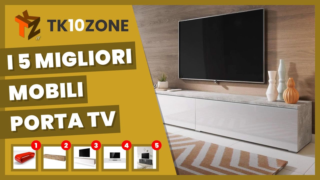 I 5 migliori mobili porta tv
