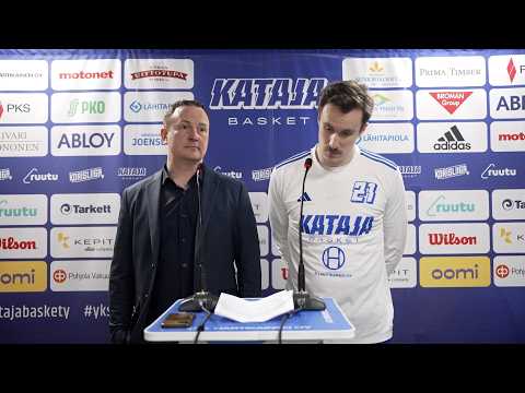 E. Hartikainen Oy Lehdistötilaisuus | Kataja Basket vs Lahti Basketball | 82-89(42-40) | 4.2.2026