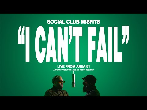 Social Club Misfits - I Can't Fail (Official Performance Video)