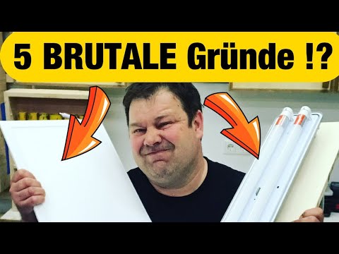 5 reasons explain everything! LED tube or LED panel?! Proofwood!