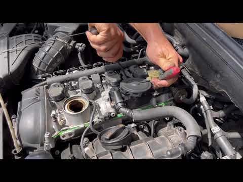 Easy Cheapest P2187 lean air leak at idle DTC Audi VW tfsi tsi 2.0 2.0t 2.0l a4 a5 a6 q5 fix repair