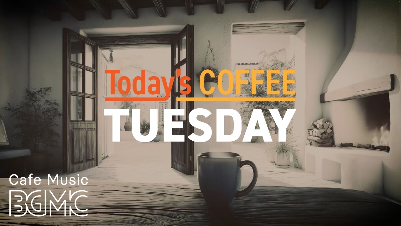 TUESDAY COFFEE: Warm Mediterranean Café Jazz ☕ Smooth Piano & Bossa Nova for Work & Relax
