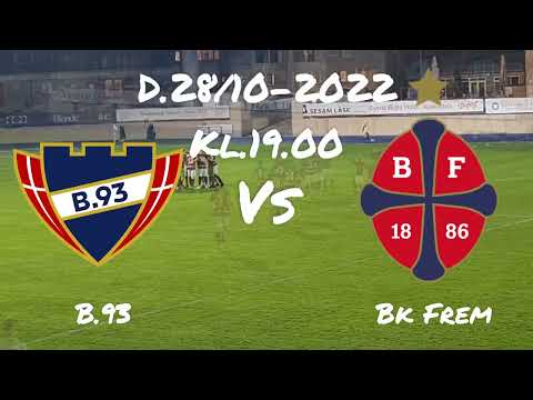 B.93 TV: Highlights fra B.93 vs. Bk. Frem