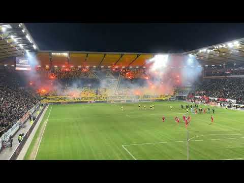 Alemannia Aachen - Hansa Rostock | Pyro & Choreo | 16.03.2025