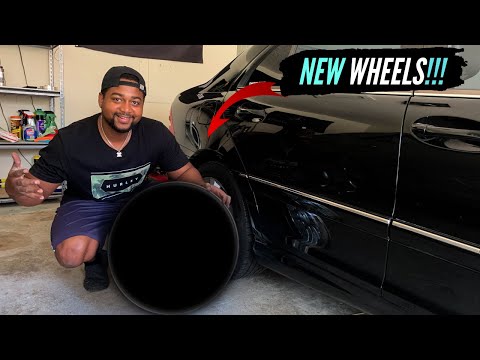 NEW WHEELS FOR MY MERCEDES W203!!!!