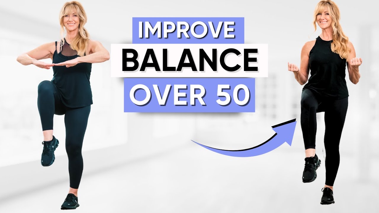 10-Minute Anti-Aging BALANCE Workout For Women Over 50!