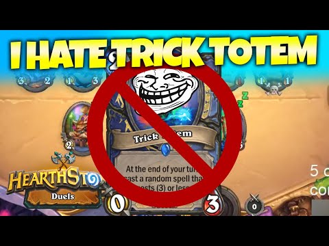 TRICK TOTEM IS THE WORST CARD IN THE GAME | Zalae Hearthstone Duels