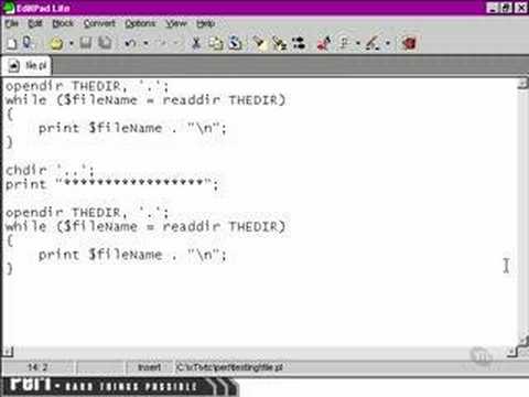 Perl Tutorials -Part 82- Changing the current working direct