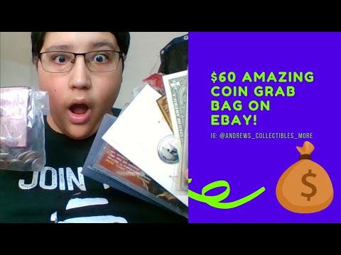 FANTASTIC $60 eBay Coin Grab Bag! New Coins I Didn't Own, Plus Tons Of Beautiful Oddities!