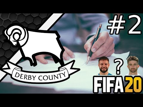 FIRST NEW SIGNINGS!!! DERBY COUNTY Career Mode S1 Ep2 I FIFA 20
