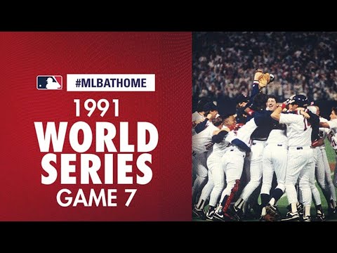1991 World Series Game 7 (Braves vs. Twins) | #MLBAtHome