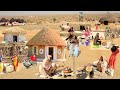Ancient Desert Village Life Pakistan At Border Desert Village Food Stunning Punjab