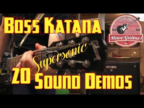 Boss Katana: 20 Sound Demos