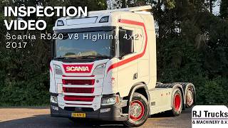 السيارات القاطرة Scania R520 V8 6x2 - 2.90 WB | PTO | Hydraulic | Full Air | KING | ACC | صورة 4 - Autoline