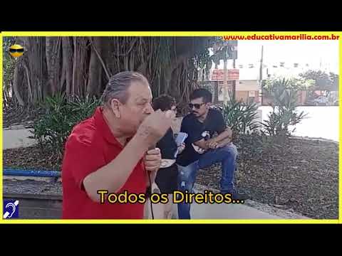 Tv Educativa Prof Juvenal Aguiar Penteado Pré Candidato á Prefeito P T de Marília S P
