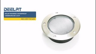 Solar-Powered Waterproof Underground Light SKU #D1151428