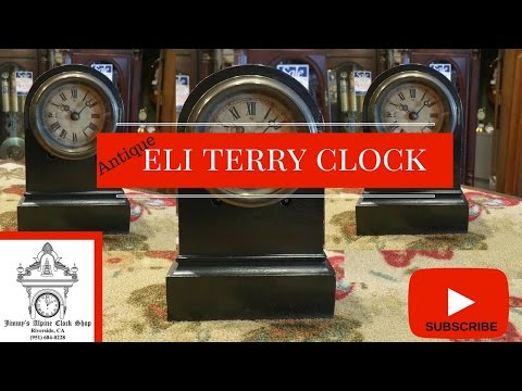 ANTIQUE CLOCK by Eli Terry I U.S. HISTORY I HOME DECOR  c.1800