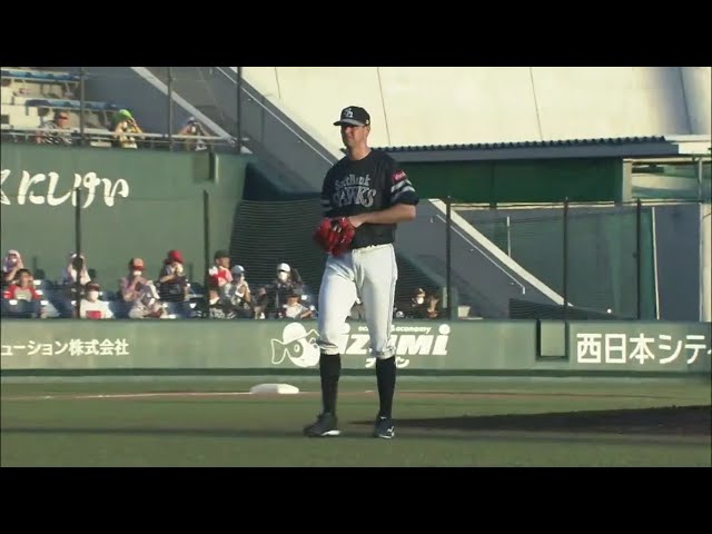 【ファーム】ホークス・バンデンハーク 1イニングを4球で抑える!! 2020/8/15 H-C(ファーム)