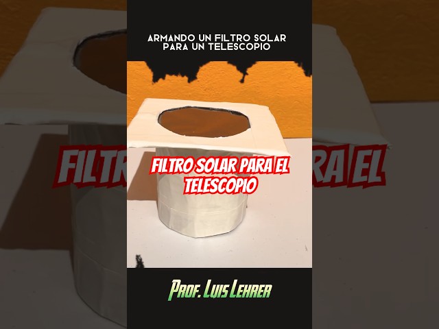 Vídeo relacionado con Filtro solar telescópico retráctil: ligero, compacto, fácil de instalar, protector de pantalla seguro | Accesorios telescópicos plegables para astronomía, ciencia educativa, observación de estrellas