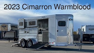 A preview image of the linked video showcasing 2023 Cimarron Warmblood 2HBP