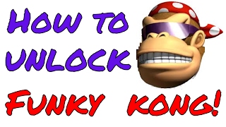 Mario Kart Wii - How to Unlock Funky Kong