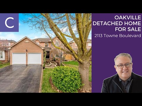 Oakville Real Estate | 2113 Towne Boulevard | Oakville Homes for Sale