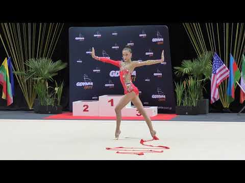 Gimnastyka artystyczna: Yeva Meleshchuk (Ukraina) - Gdynia Rhythmic Stars 2019