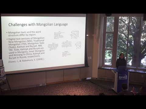 The 14th IMSC - Borchuluun Yadamsuren - Overview of Research and Applications on Natural Language...
