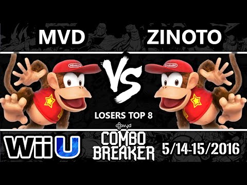 PG | MVD (Diddy Kong) Vs. Zinoto (Diddy Kong) SSB4 Losers top 8 - Smash 4 - Smash Wii U