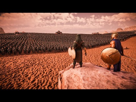 50.000 WW2 GERMAN SOLDIERS vs 3 MILLION SPARTANS & PERSIAN | Ultimate Epic Battle Simulator 2 | UEBS