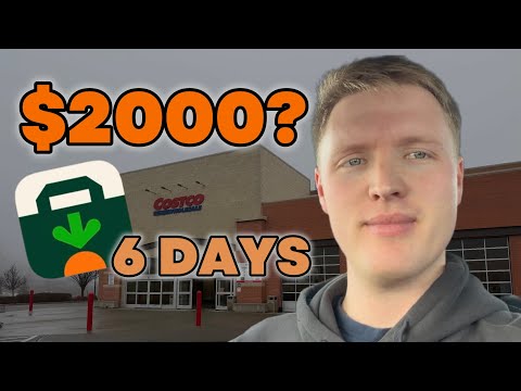 Can I Make $2,000 in 6 Days Delivering From Costco? (Day 1 - $332)