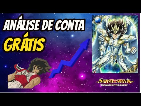 Análise de conta de um inscrito ! Saint Seiya Awakening.