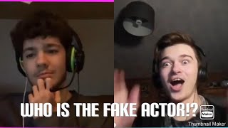 We React: 6 Actors, 1 Imposter. (UNEXPECTED)
