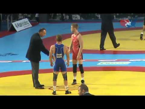 2011 Worlds Freestyle 55kg - Nick Simmons (USA) vs. Marcel Ewald (GER)
