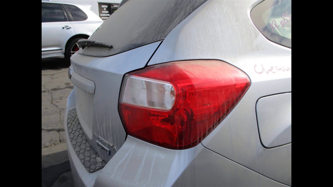 Sold 2013 Subaru Impreza Rear Passenger Side View Mirror - Silver