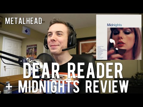 Metalhead listens to "Dear Reader" by Taylor Swift & Reviews Midnights!