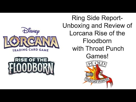 Ring Side Report-Board Game Review of Lorcana Rise of the Floodborn
